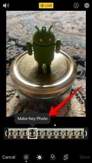 Iphone Live Photo Редактировать ключевое фото
