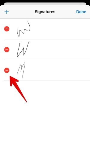 Iphone Sign Multiple Удаление