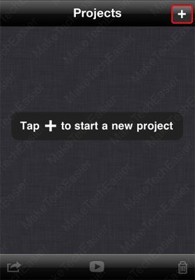 iPhone-iMovie-Начать-Новый-Проект