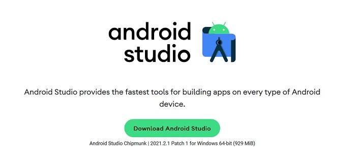 Установите Android Sdk Studio Загрузите Android Studio