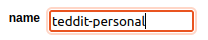 Установите пример имени приложения Teddit Linux 14
