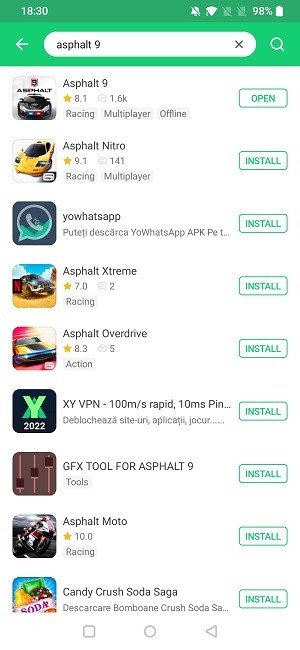 Установить Xapk Поиск