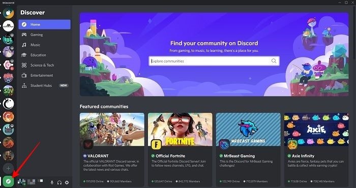 Интересные серверы Discord Поиск Discord