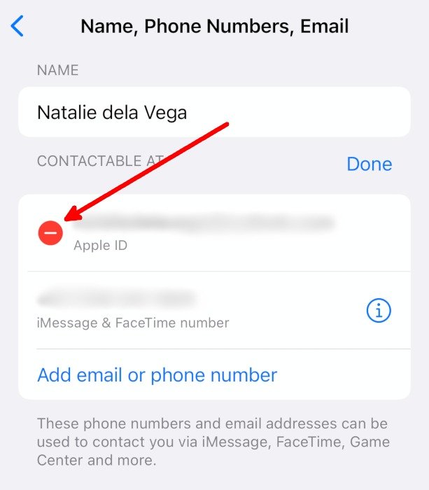 Настройки iOS Apple Id Удалить