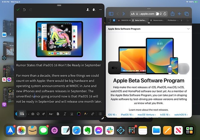 Ipados 16 — менеджер по задержке слухов