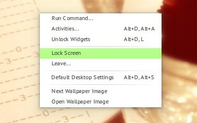 kde-lockscreen-контекстное меню