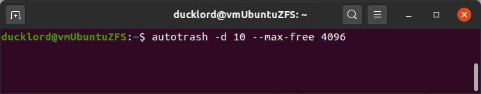 Поддерживайте чистоту Ubuntu с помощью Autotrash Max Free