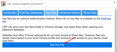 Keepass-chrome-ckp-ключ-файл