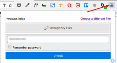 Keepass-chrome-ckp-master-пароль