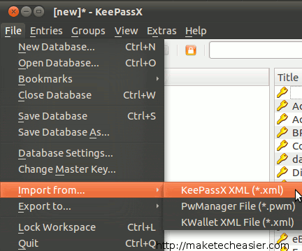 Keepassx-импорт
