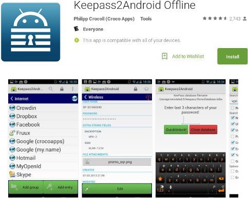 keypass-keepass2android-оффлайн