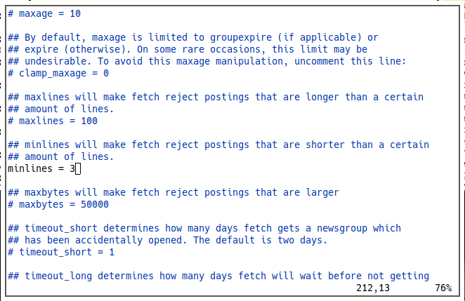 Глобальный фильтр Leafnode 11