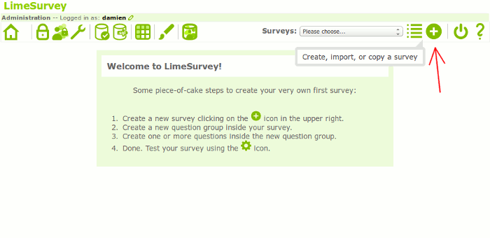 Limesurvey-плюс-кнопка-для-создания-опроса