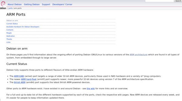 Linux-arm-debian-on-arm