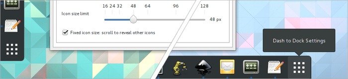 Док-станции Linux Dash To Dock