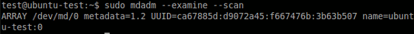 Linux-raid-examine-scan