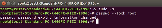 linux-root-пароль-блокировка-корневой-аккаунта