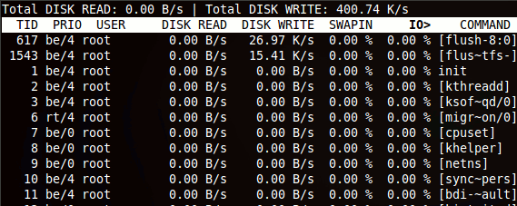 Linux Performance-iotop 1