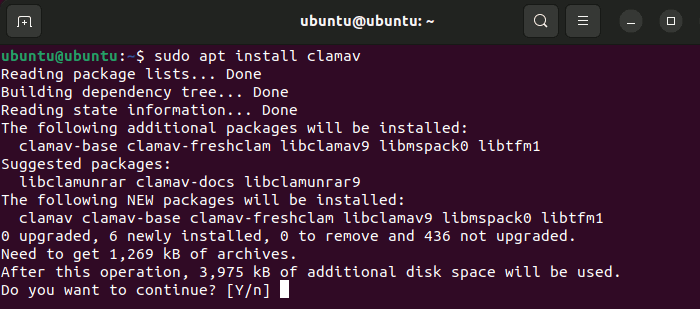 Linuxвирусный терминал