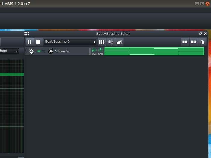 Редактор песен Lmms