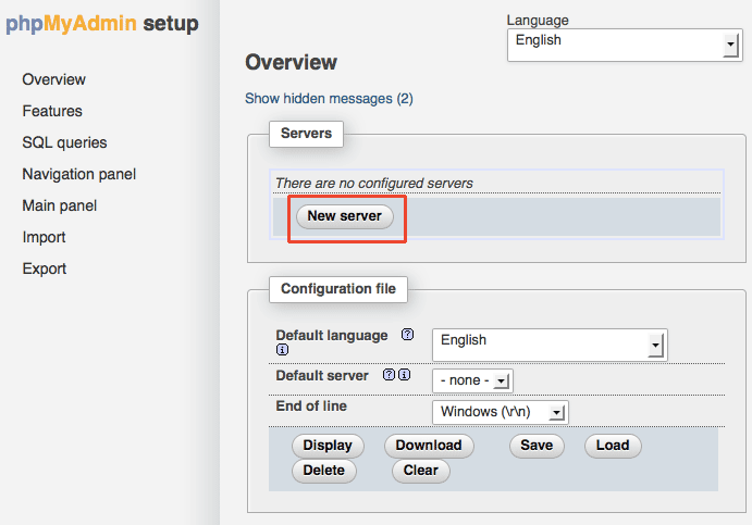 mac-web-server-setup-new-server-phpmyadmin