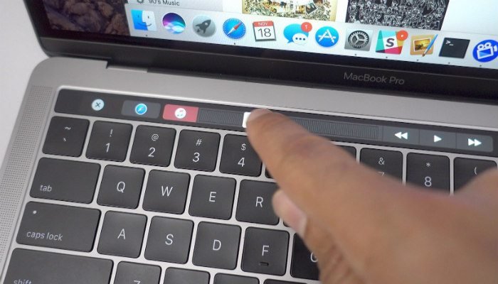 MacBook-Touchbar-скруббер