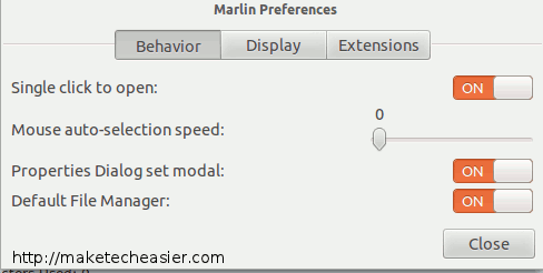 марлин-поведение-конфигурация