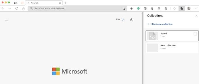 Коллекции Microsoft Edge Коллекции закладок Начало