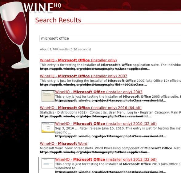 Microsoft-Office-Winehq-ресурс