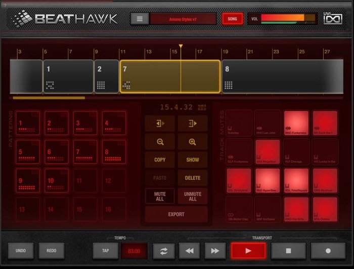 Приложения для создания музыки iOS Beathawk