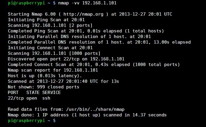 Nmap-vv