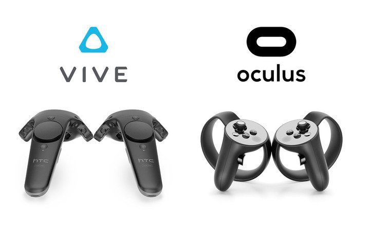 oculus-rift-vs-htc-vive-контроллеры