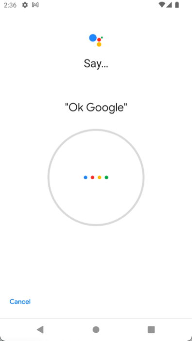 Ок, Google активировано