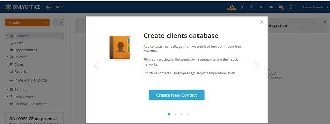Обзор облака Onlyoffice Workspace Crm