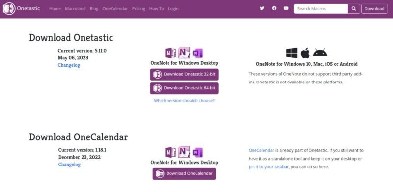 Бесплатные шаблоны Onenote Ontetastic