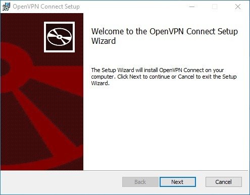 Установка Openvpn Connect