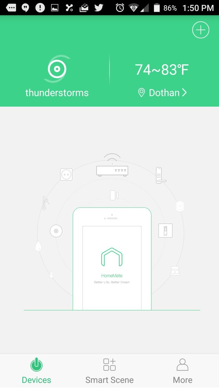 Android-приложение Orvibo Smart Home Kit.