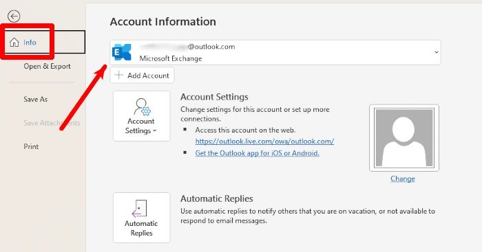 Файл Windows Outlook сообщения об отсутствии на работе