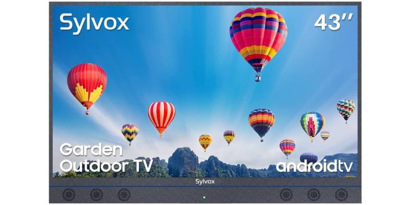 Предварительный просмотр качества изображения телевизора Sylvox Outdoor Garden TV