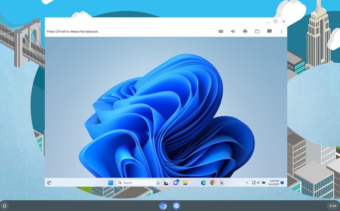 Parallels Desktop Chrome OS