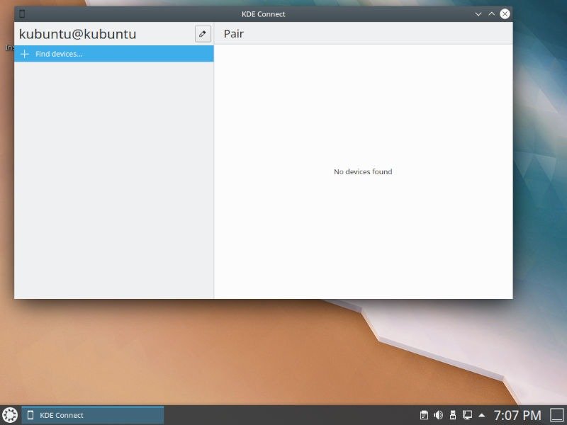 Плазменный Kde Connect