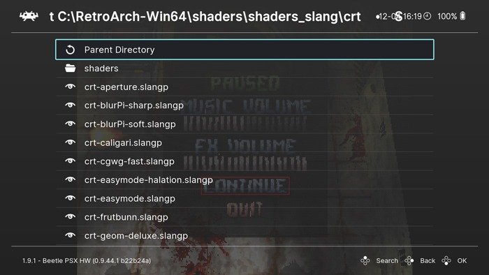 Играйте в игры для Ps1 на ПК Retroarch Shaders