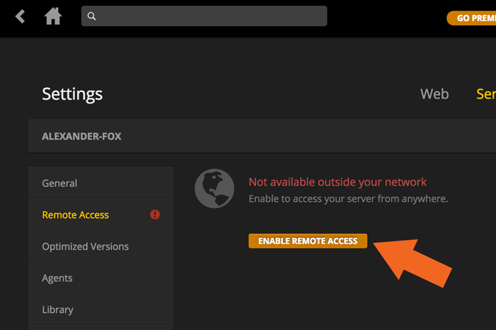 plex-server-remote-access-enable