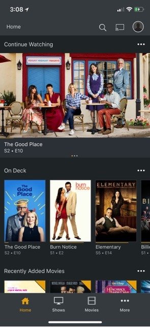 plex-stream-video-to-ios-plex-app-dashboard-interface