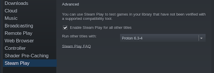 Протонтрикс Steamconfig