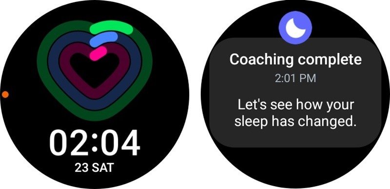 Проверка уведомлений на умных часах Wear OS.