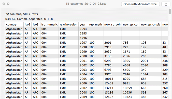 плагины быстрого просмотра-быстрый просмотр-csv-2