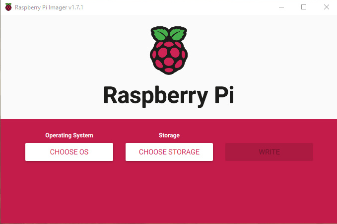 Raspberry Pi Imager V 1 7 1