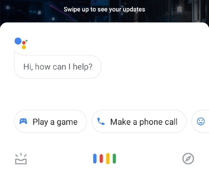 Чтение Qr-кода Android Google Assistant Min