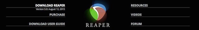 reaper-веб-скриншот